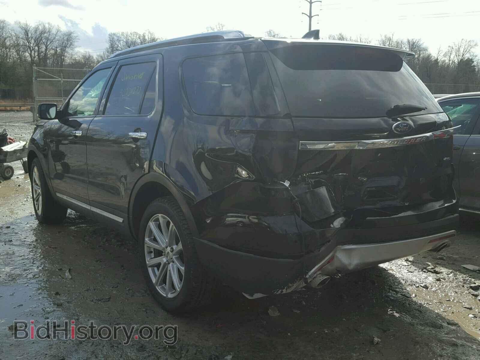 2016 FORD EXPLORER L - VIN: 1FM5K8F88GGC49221 - Фото 3