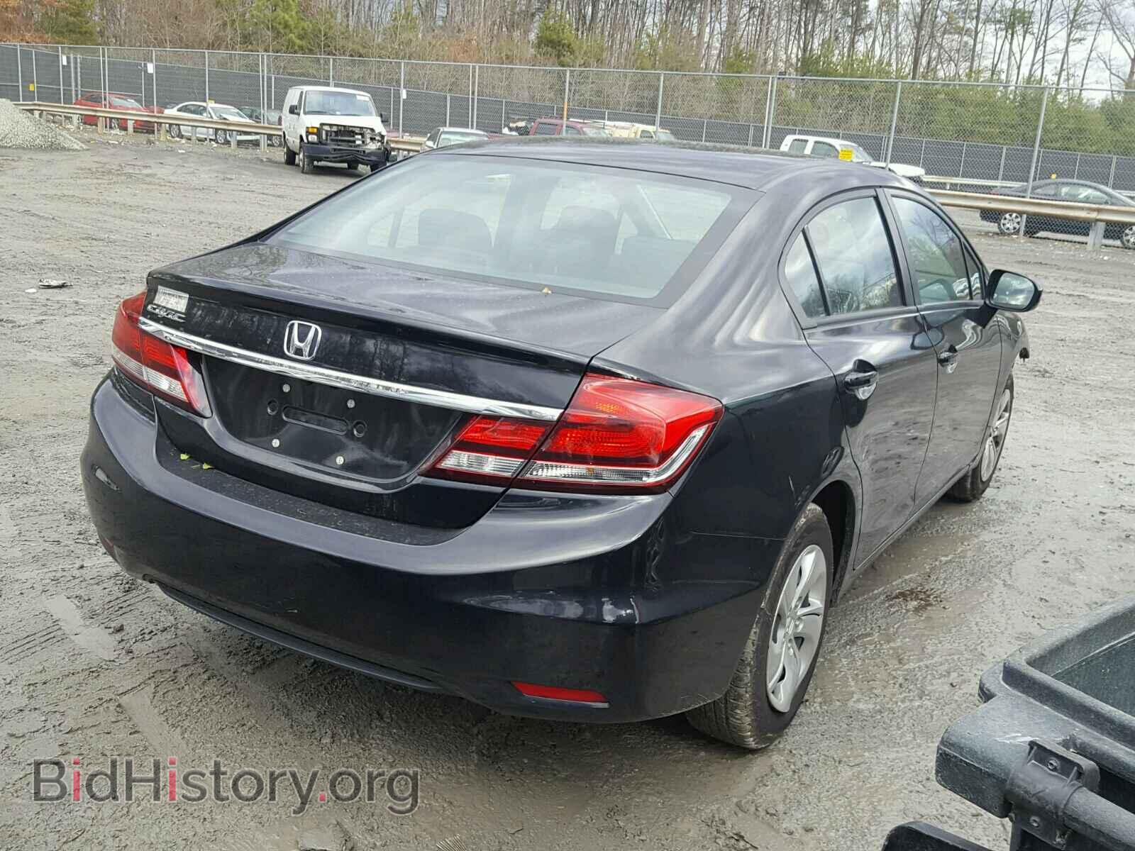 2014 HONDA CIVIC - VIN: 2HGFB2F59EH549199 - Фото 4