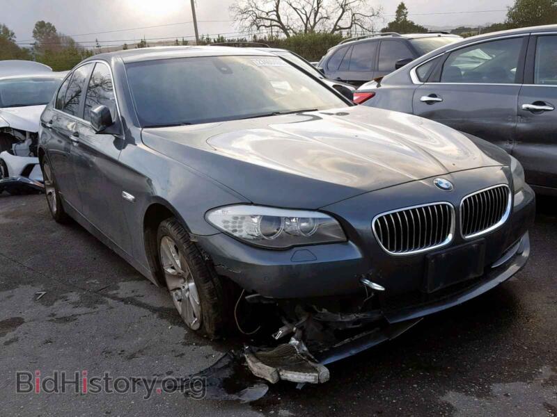 2012 BMW 5 SERIES 528 I (VIN WBAXG5C59CDX03511) — фото 1 из 10, Copart, повреждение: передняя часть