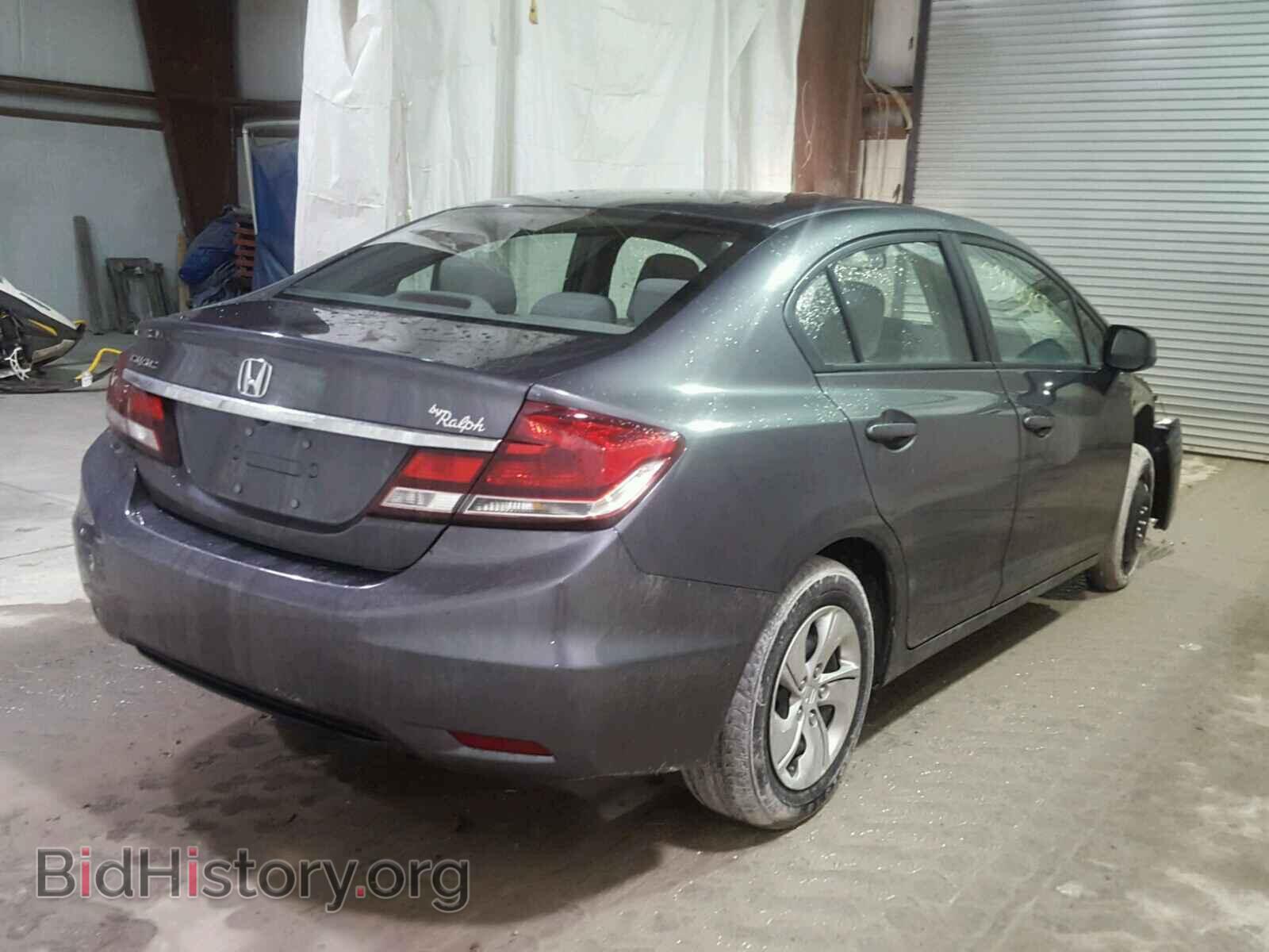 2013 HONDA CIVIC - VIN: 2HGFB2F59DH542350 - Фото 4