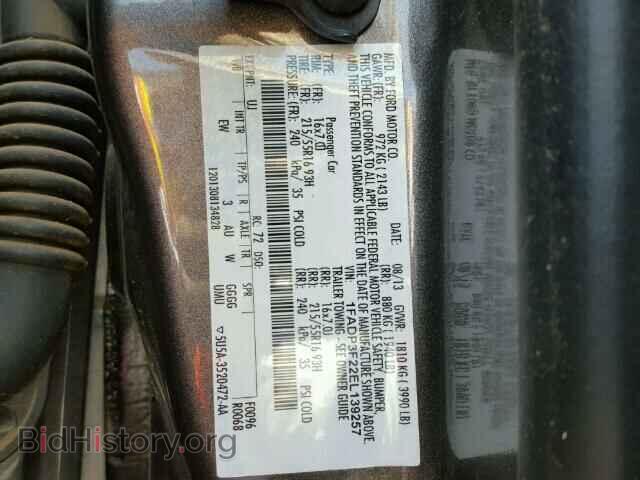 2014 FORD FOCUS - VIN: 1FADP3F22EL139257 - Photo 10