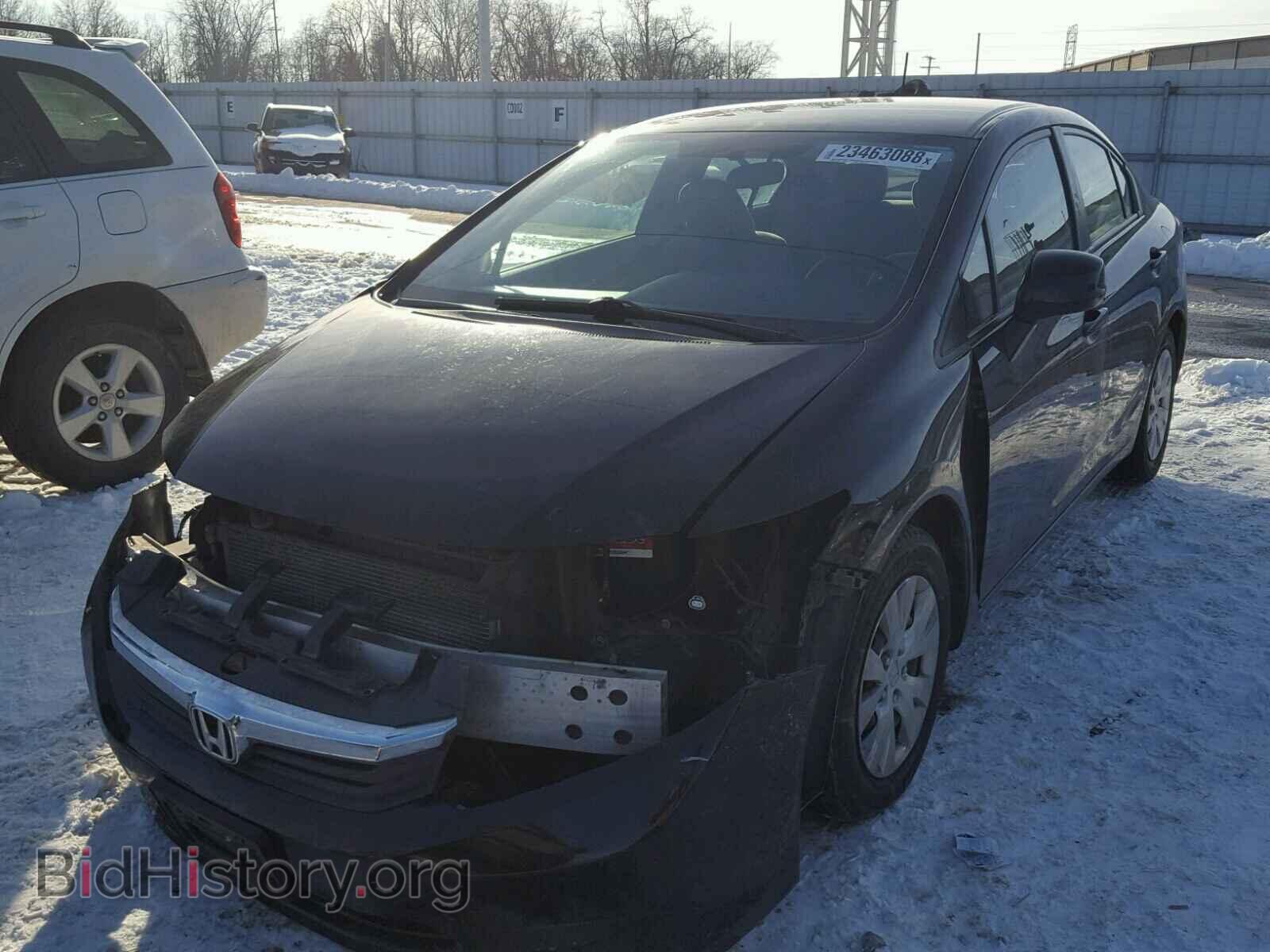 2012 HONDA CIVIC - VIN: 19XFB2F54CE039687 - Фото 2
