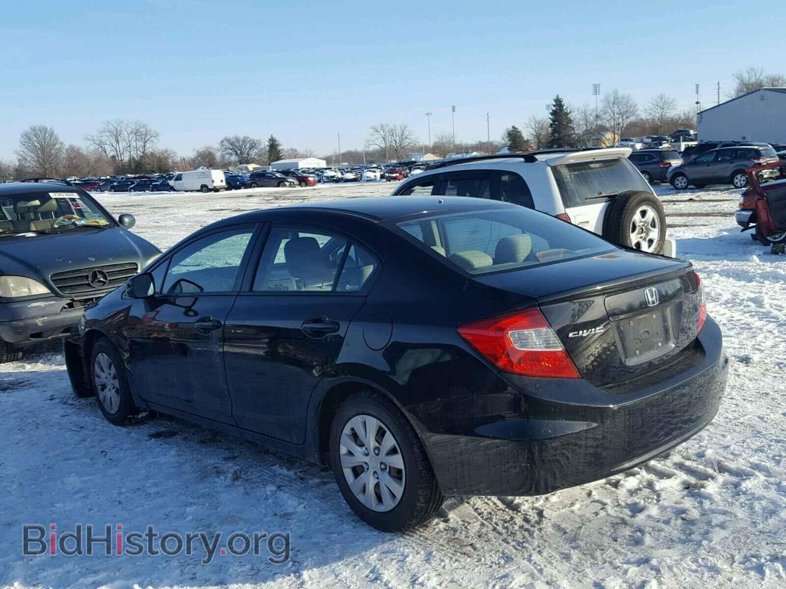 2012 HONDA CIVIC - VIN: 19XFB2F54CE039687 - Фото 3