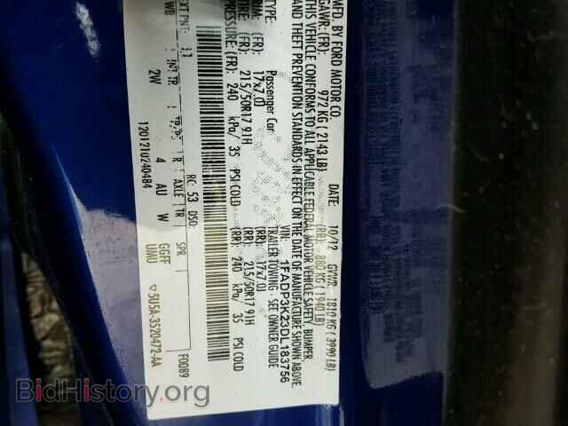 2013 FORD FOCUS - VIN: 1FADP3K23DL183756 - Photo 10