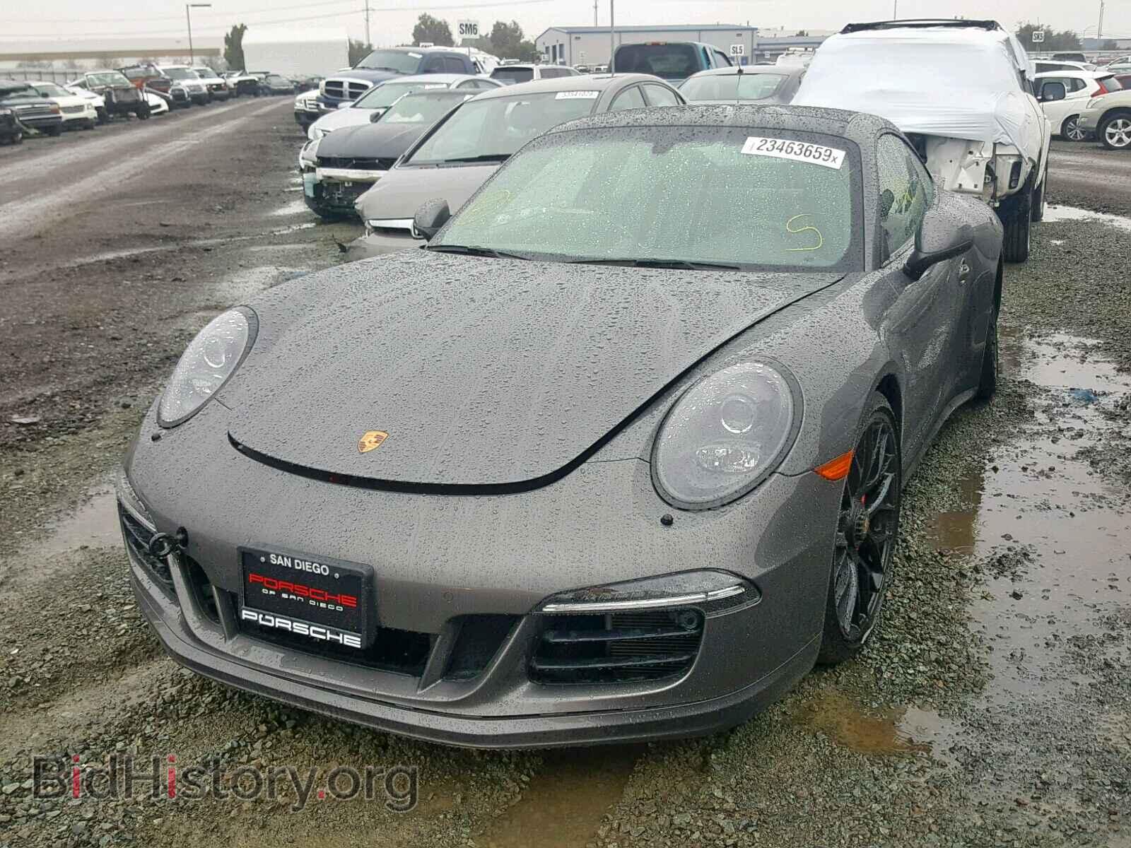 2015 PORSCHE 911 - VIN: WP0AB2A92FS125487 - Фото 2