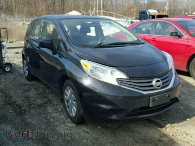 2014 Nissan VERSA Versa Note, black — VIN 3N1CE2CP6EL381644, Copart