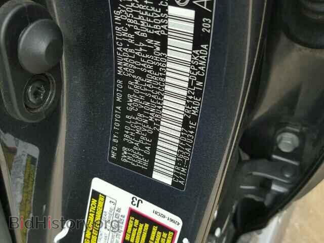 2012 TOYOTA COROLLA - VIN: 2T1BU4EE2CC813603 - Фото 9