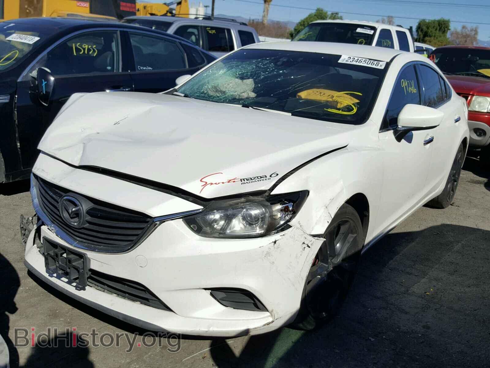 2014 MAZDA 6 - VIN: JM1GJ1T65E1141245 - Фото 2