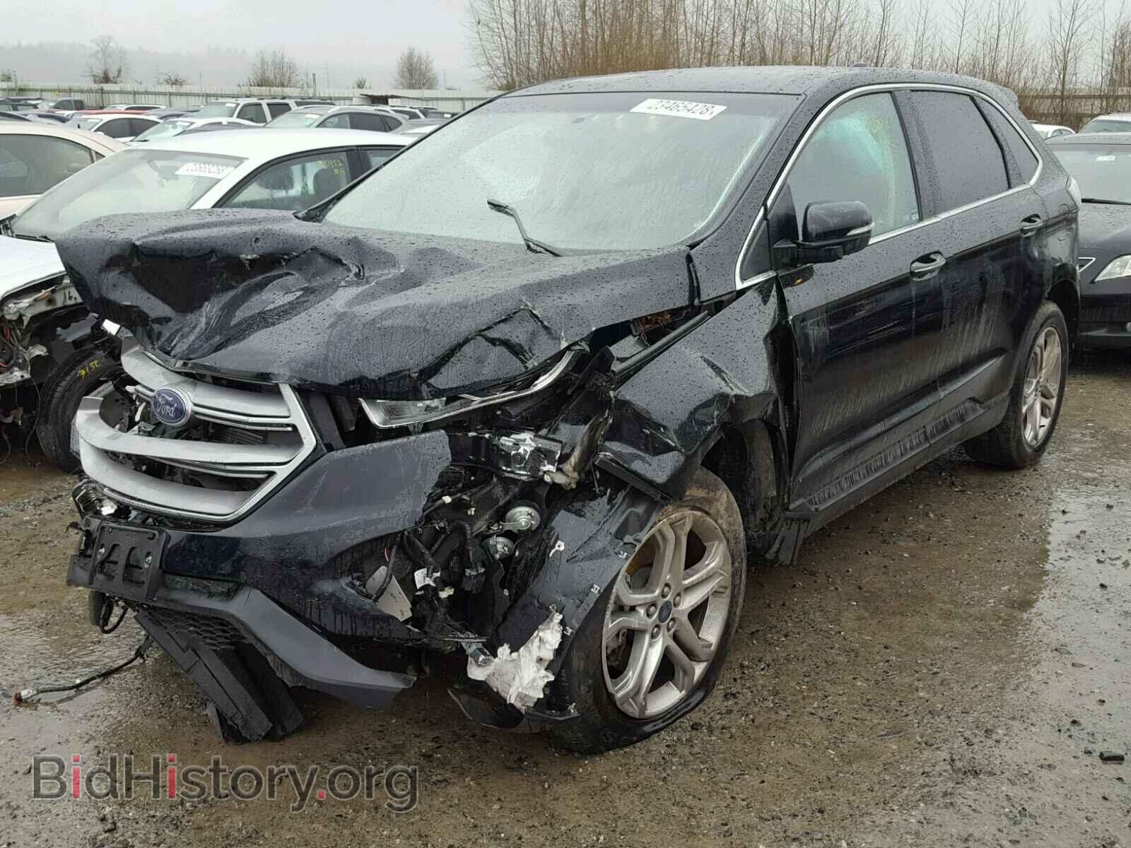 2016 FORD EDGE - VIN: 2FMPK4K86GBC38040 - Фото 2