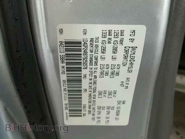 2007 DODGE CARAVAN - VIN: 1D4GP24R87B256578 - Фото 10