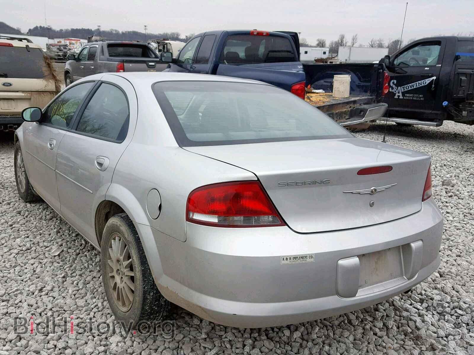 2006 CHRYSLER SEBRING - VIN: 1C3EL46X56N198101 - Фото 3