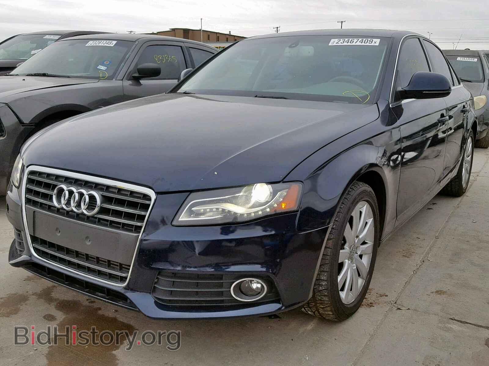 2009 AUDI A4 - VIN: WAUSF78K69N036780 - Фото 2