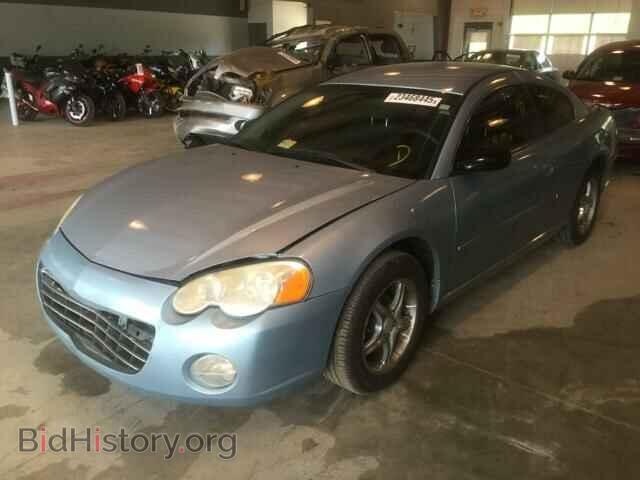 2004 CHRYSLER SEBRING - VIN: 4C3AG42G84E106323 - Фото 2