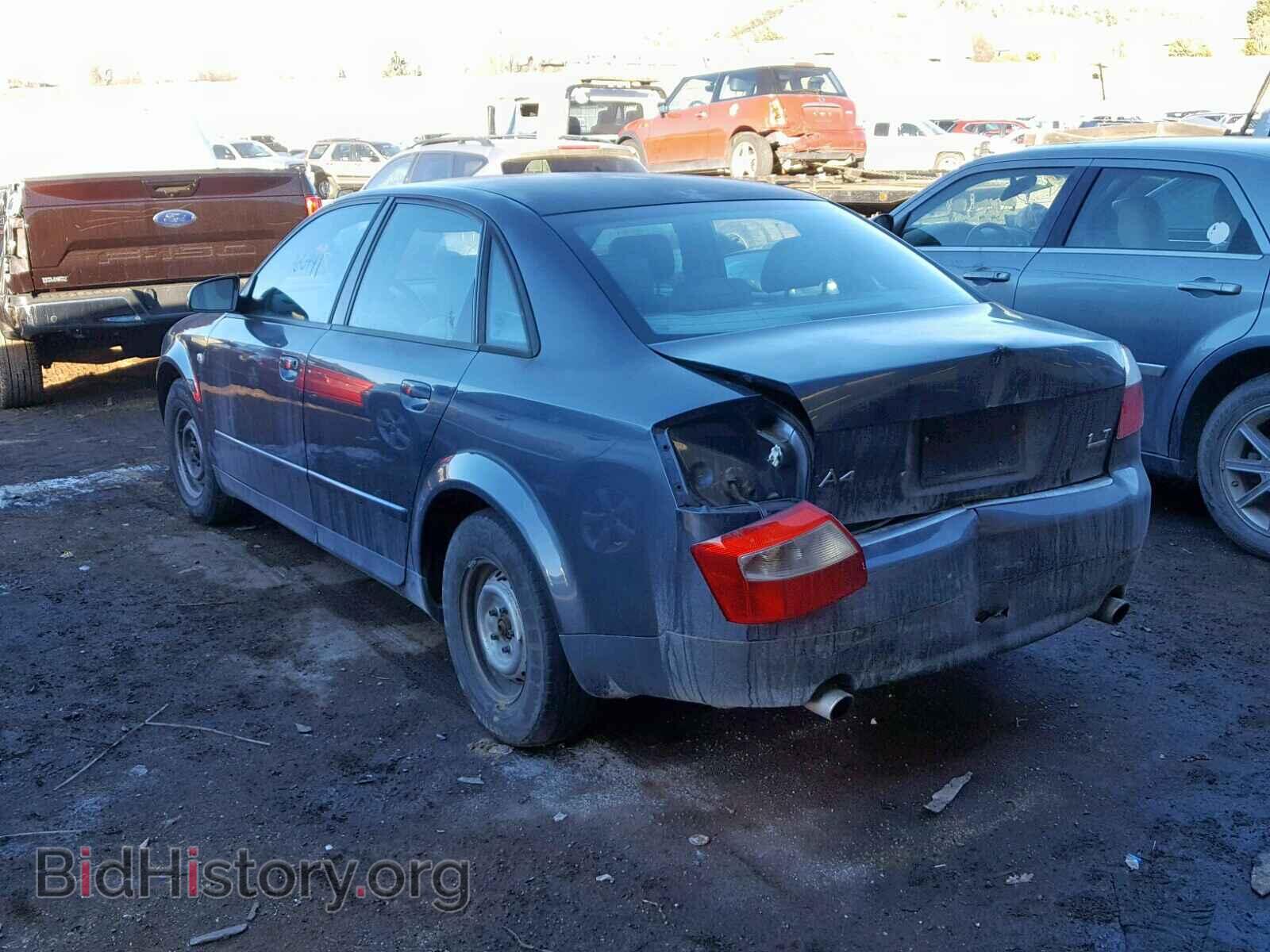 2002 AUDI A4 - VIN: WAULC68E72A308266 - Фото 3