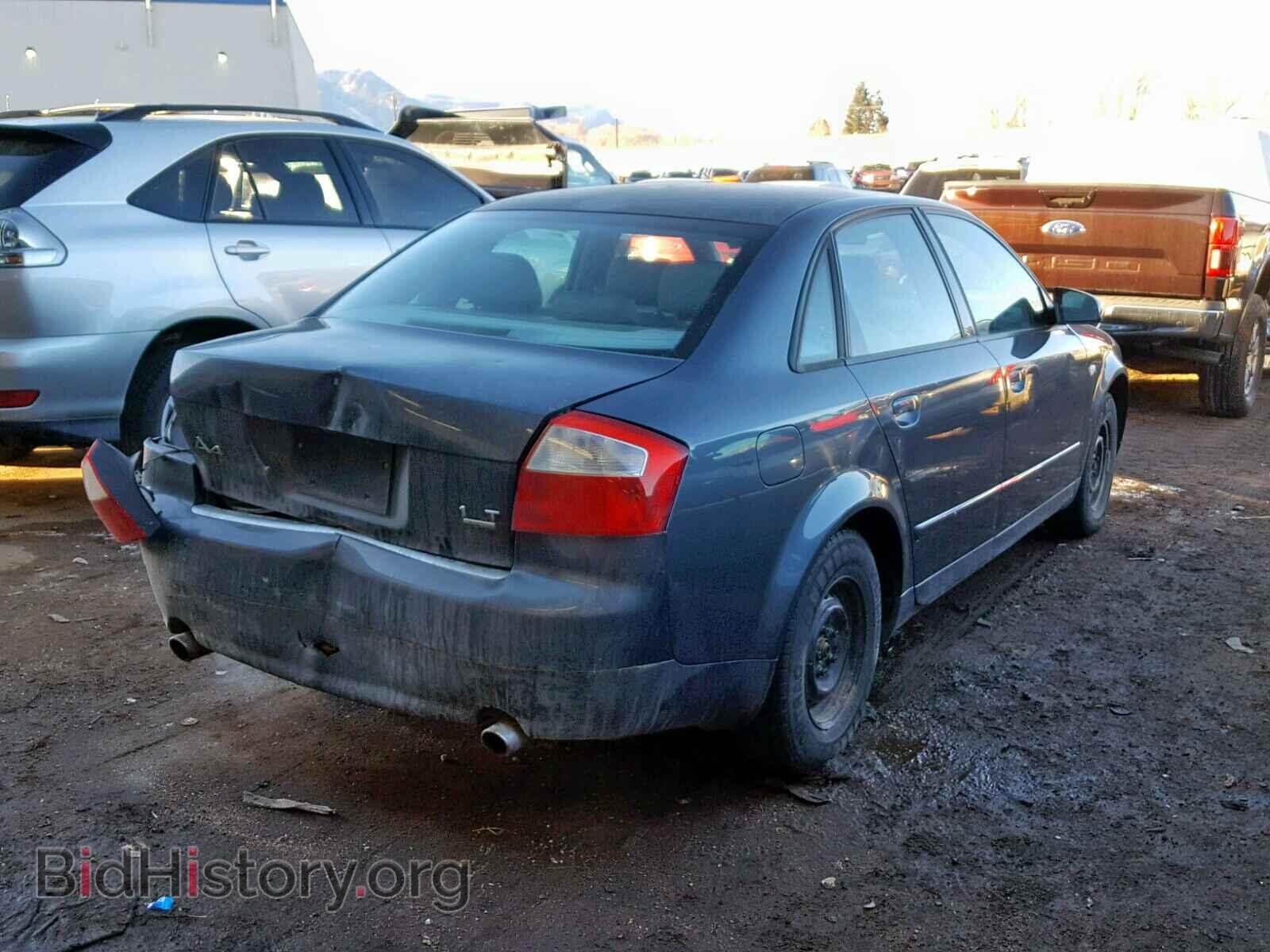 2002 AUDI A4 - VIN: WAULC68E72A308266 - Фото 4