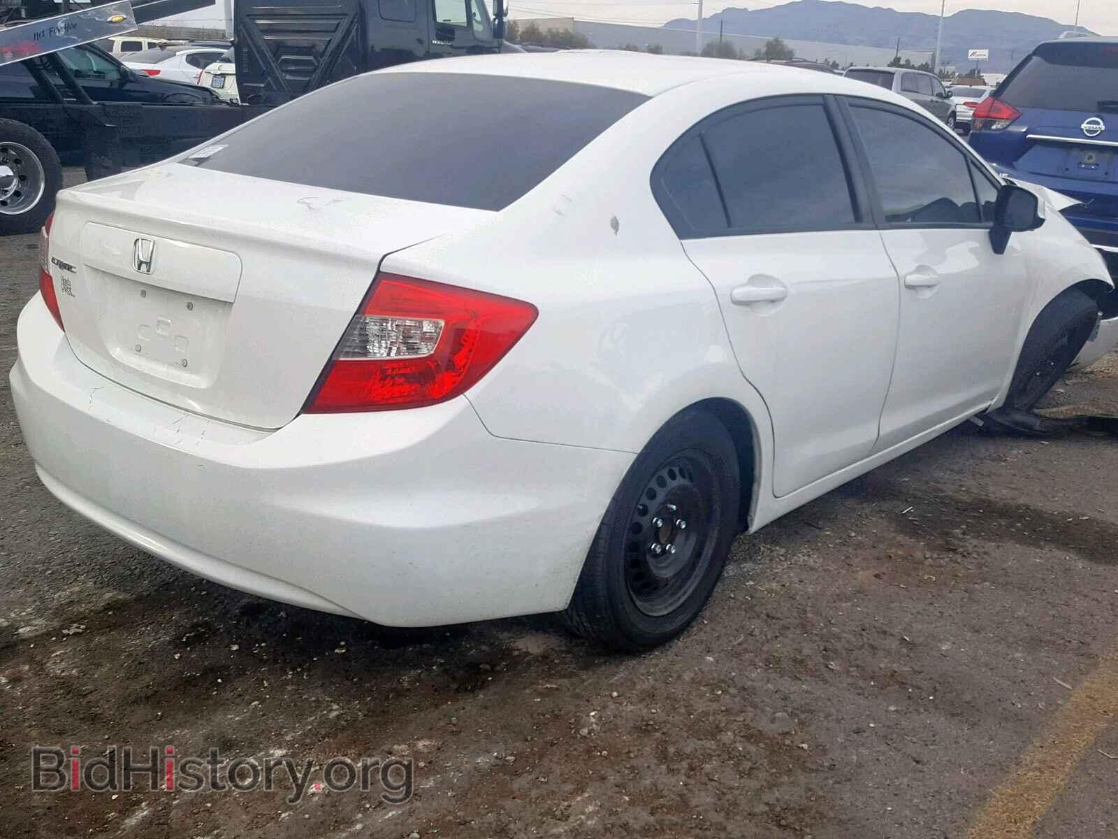 2012 HONDA CIVIC LX - VIN: 2HGFB2F50CH565854 - Фото 4