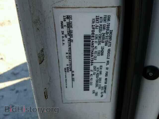 1996 FORD ECONOLINE - VIN: 1FDEE14N5THA67584 - Фото 10