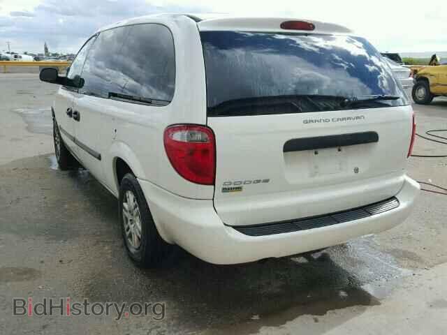 2007 DODGE CARAVAN - VIN: 1D8GP24E87B192683 - Фото 3