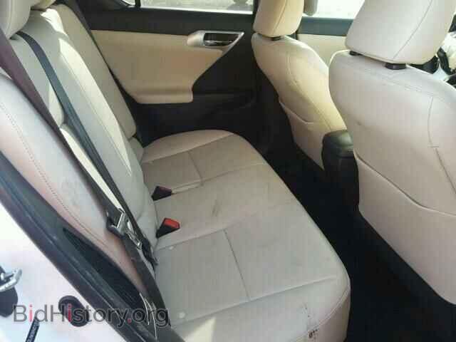 2013 LEXUS CT 200 - VIN: JTHKD5BH4D2135195 - Фото 6