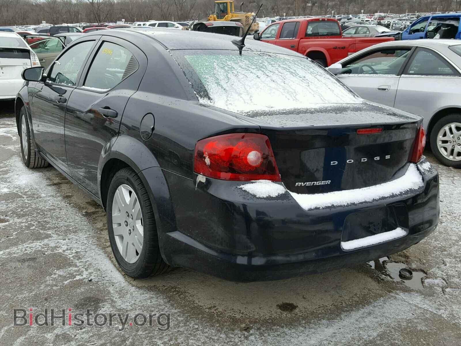 2011 DODGE AVENGER - VIN: 1B3BD4FB2BN508510 - Фото 3