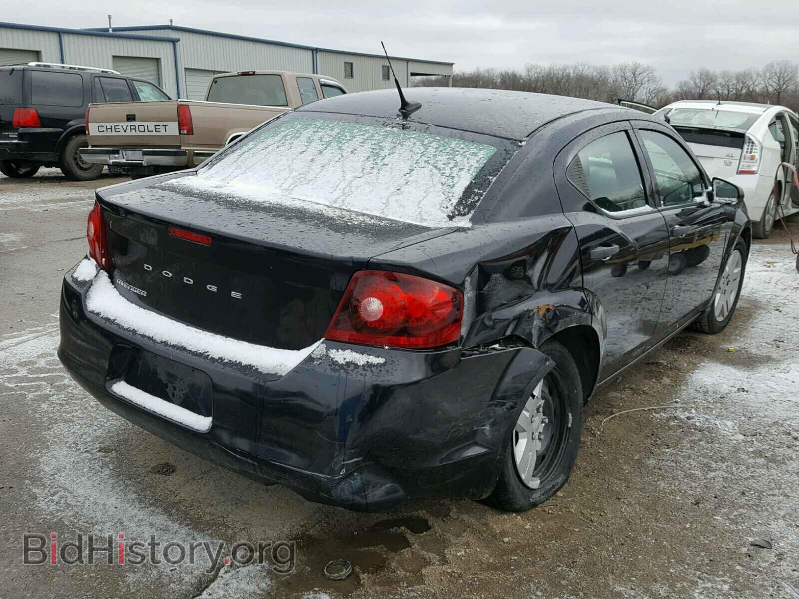 2011 DODGE AVENGER - VIN: 1B3BD4FB2BN508510 - Фото 4