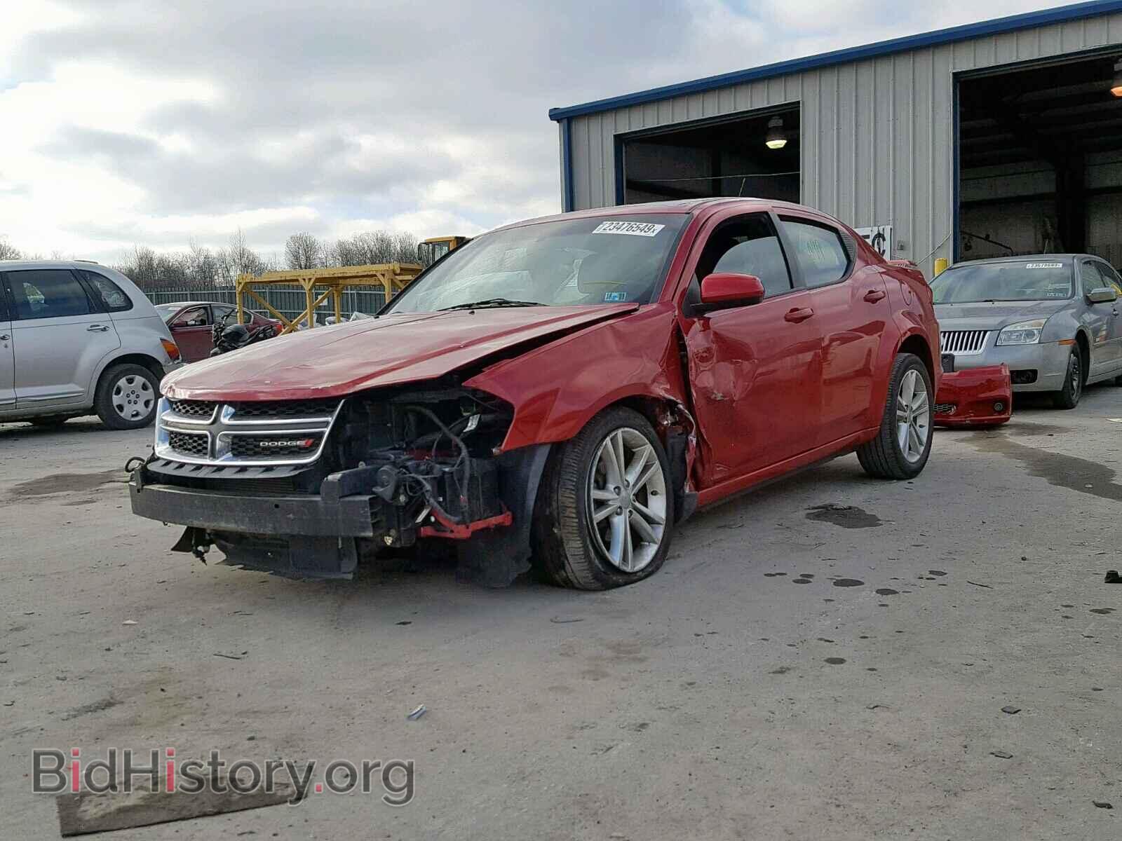 2011 DODGE AVENGER - VIN: 1B3BD1FG5BN509337 - Фото 2