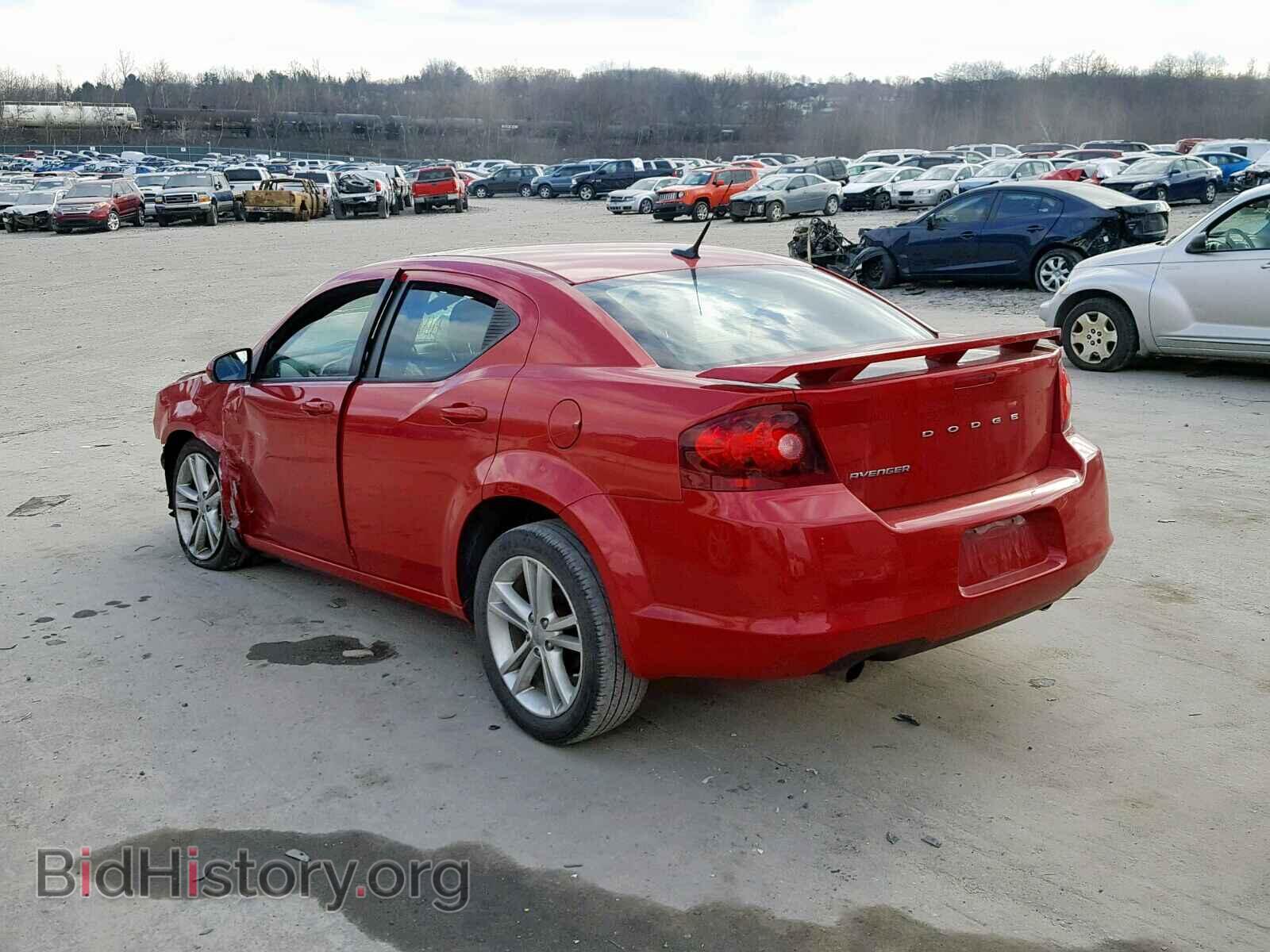 2011 DODGE AVENGER - VIN: 1B3BD1FG5BN509337 - Фото 3