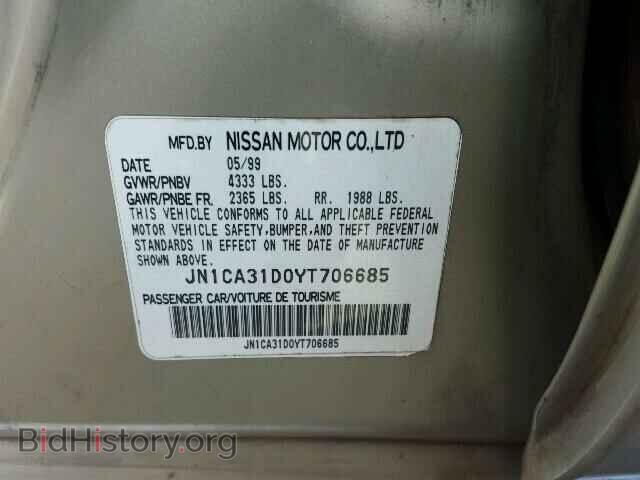 2000 NISSAN MAXIMA - VIN: JN1CA31D0YT706685 - Фото 10