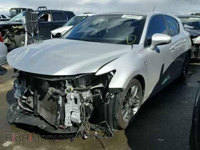 2012 LEXUS CT 200 - VIN: JTHKD5BH1C2056517 - Фото 2