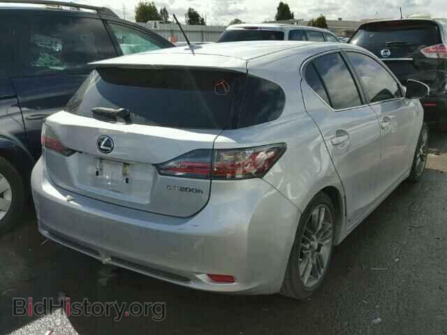 2012 LEXUS CT 200 - VIN: JTHKD5BH1C2056517 - Фото 4