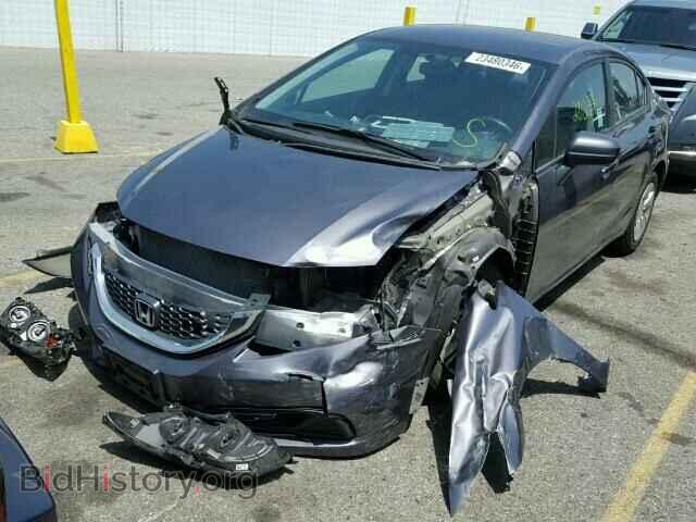 2014 HONDA CIVIC - VIN: 19XFB2F54EE248480 - Фото 2