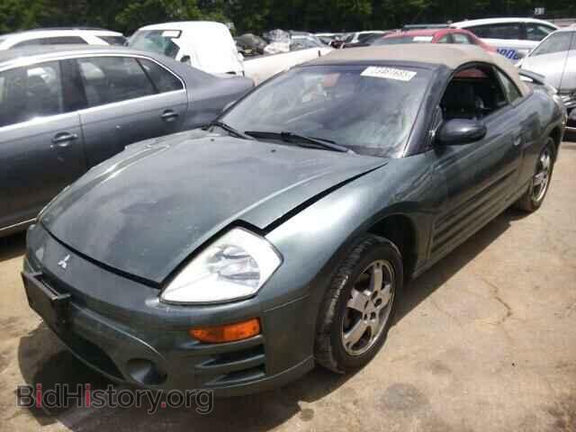 2004 MITSUBISHI ECLIPSE - VIN: 4A3AE45G64E059661 - Фото 2