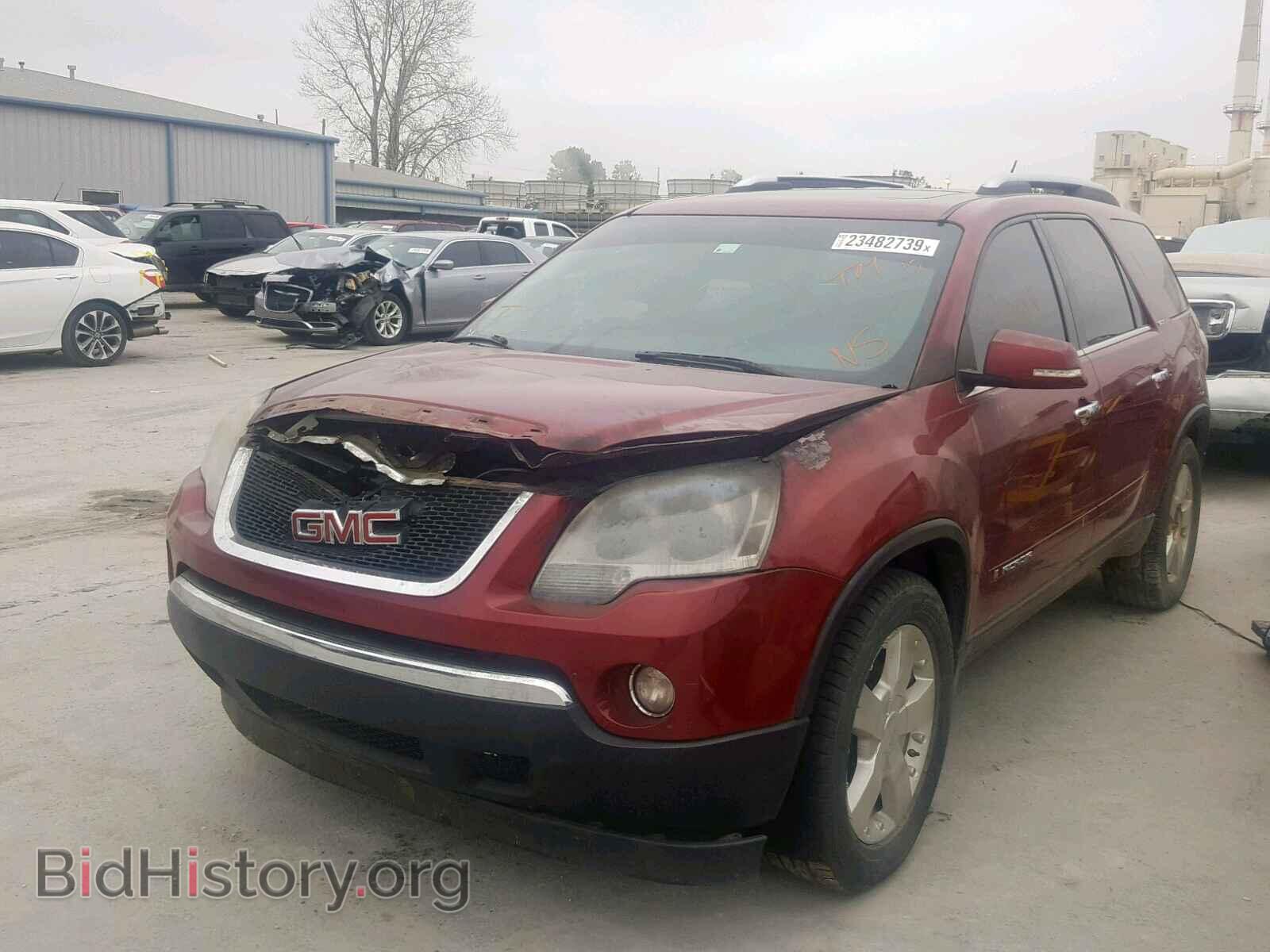 2008 GMC ACADIA SLT - VIN: 1GKER33728J260013 - Фото 2