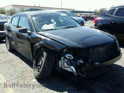2011 Dodge AVENGER Avenger EX, черный — VIN 1B3BD4FB5BN546717, Copart