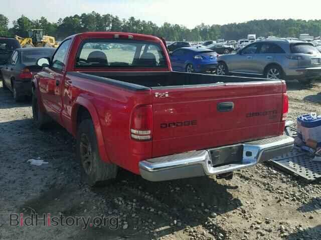 2004 DODGE DAKOTA - VIN: 1D7FL46K14S561177 - Фото 3
