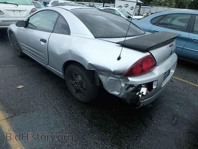 2002 MITSUBISHI ECLIPSE - VIN: 4A3AC34G02E005643 - Фото 3
