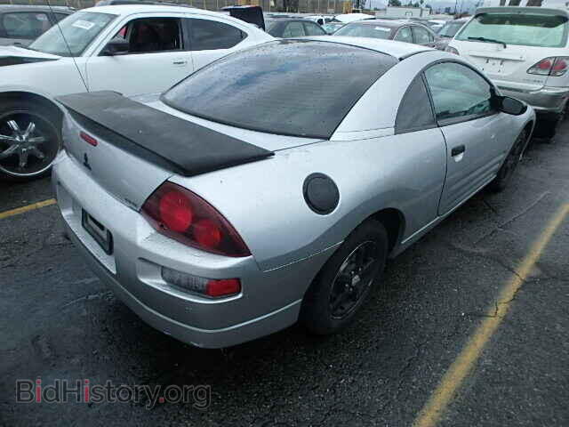 2002 MITSUBISHI ECLIPSE - VIN: 4A3AC34G02E005643 - Фото 4