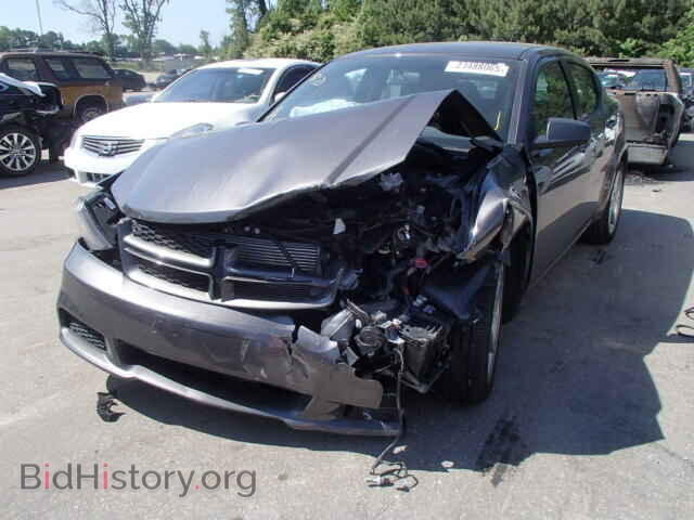 2014 DODGE AVENGER - VIN: 1C3CDZAB8EN222077 - Фото 2