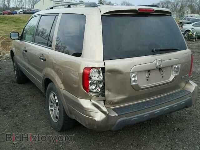 2005 HONDA PILOT - VIN: 2HKYF18585H504930 - Фото 3