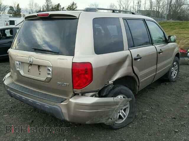 2005 HONDA PILOT - VIN: 2HKYF18585H504930 - Фото 4
