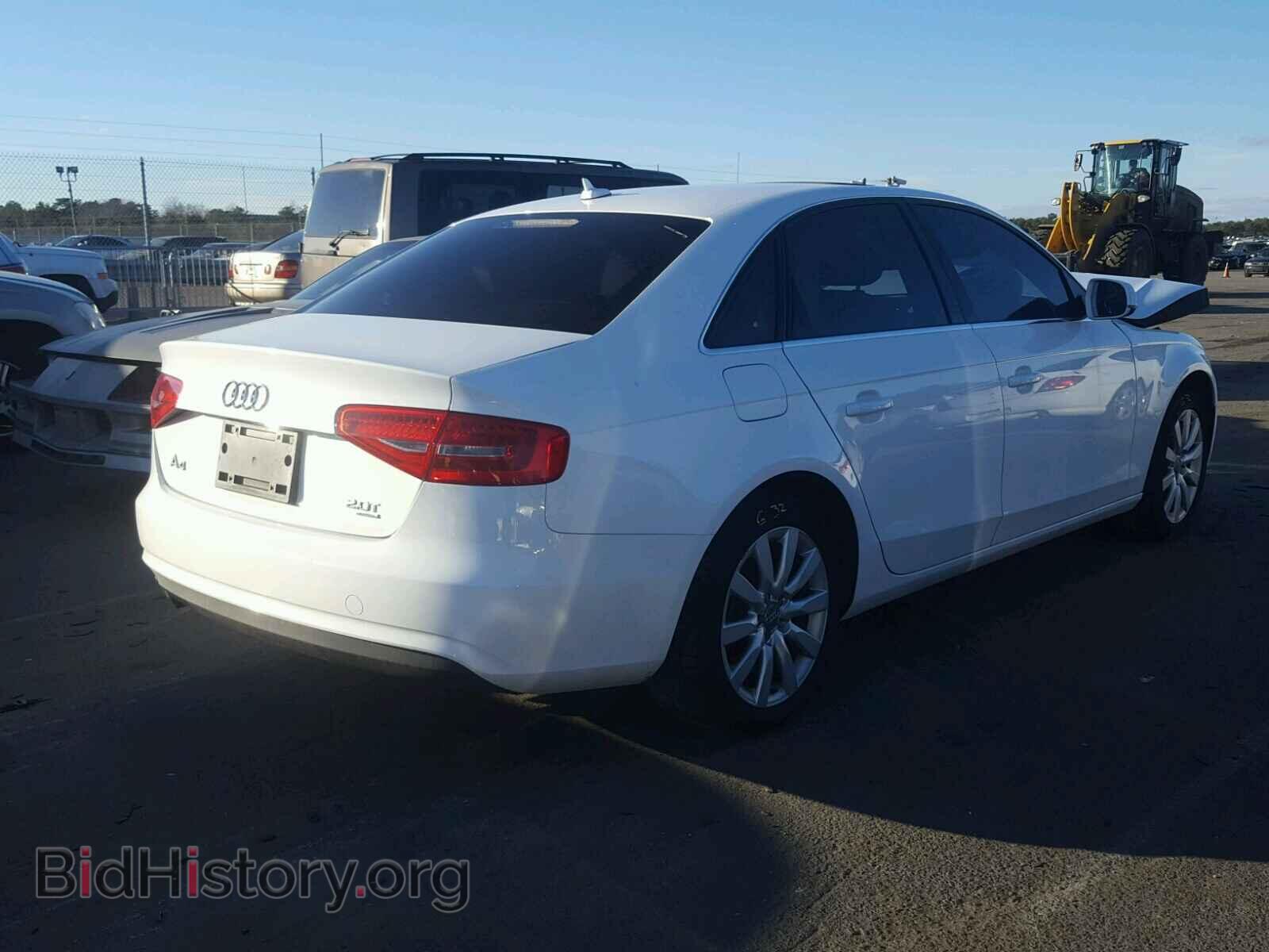 2013 AUDI A4 - VIN: WAUBFAFL9DN023538 - Фото 4