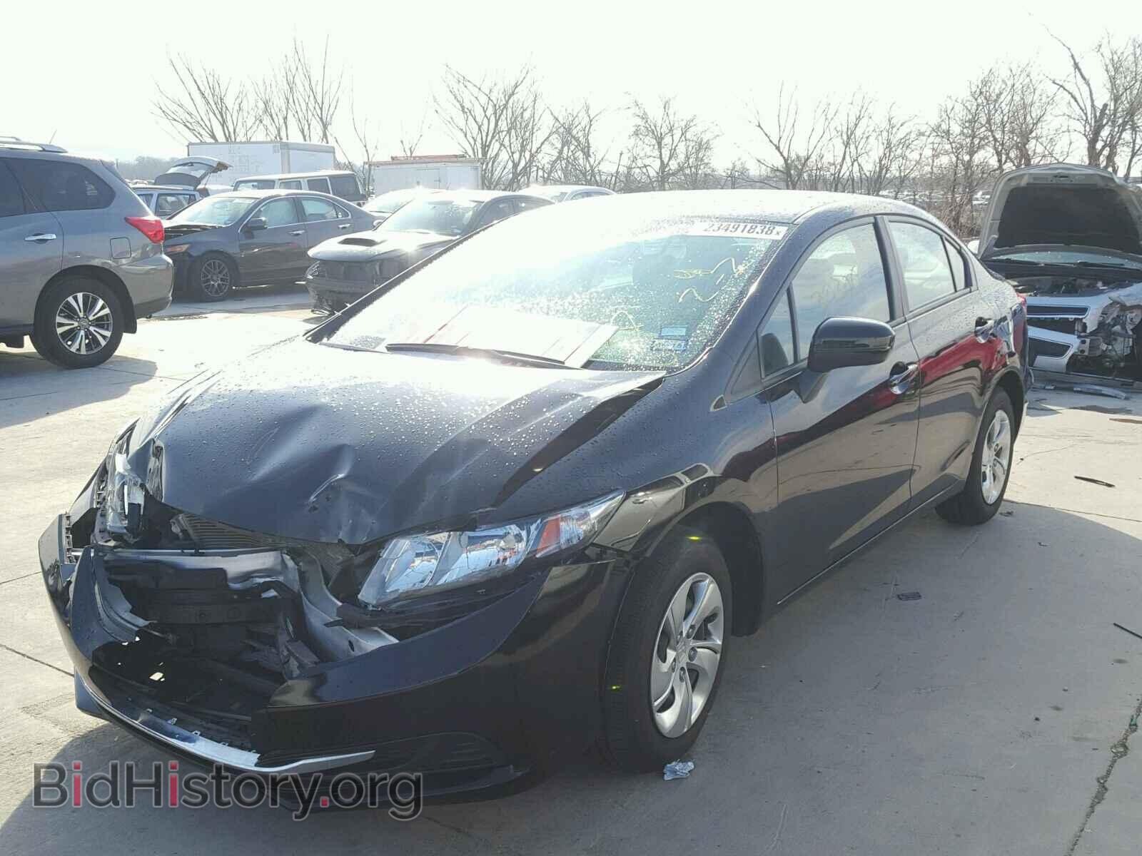 2014 HONDA CIVIC - VIN: 19XFB2F50EE062676 - Фото 2