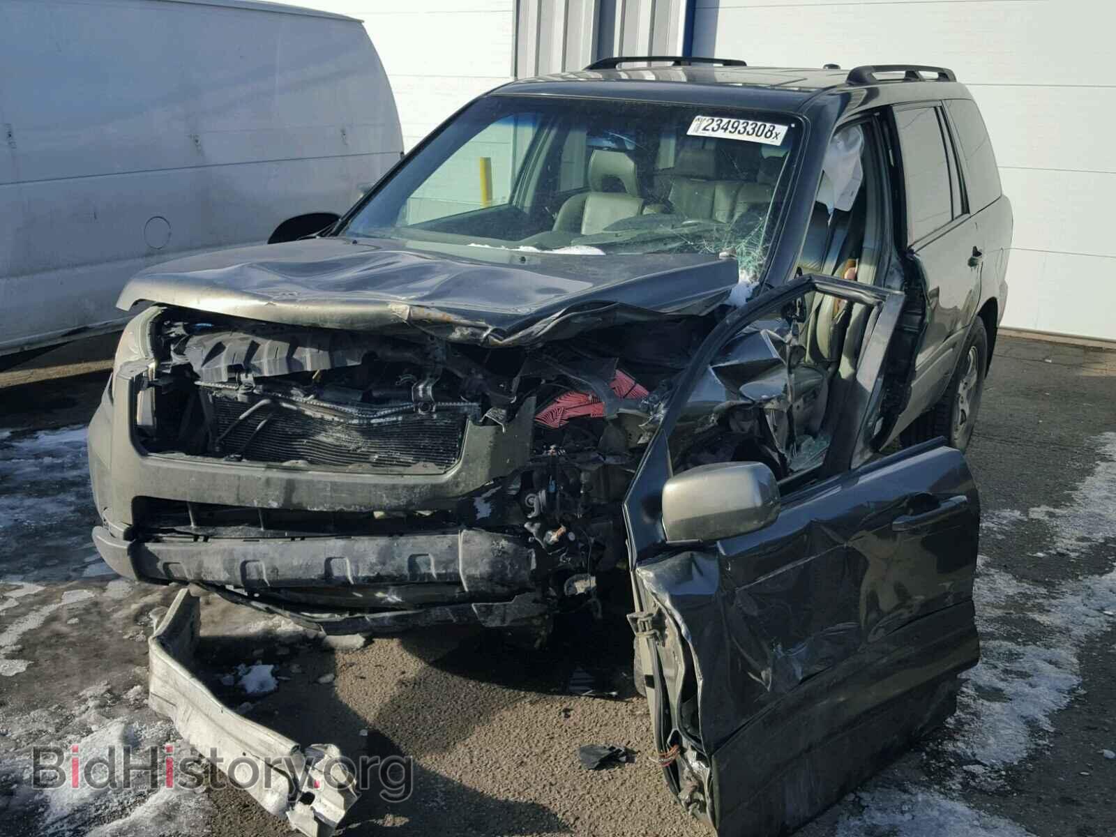 2006 HONDA PILOT - VIN: 2HKYF18786H515669 - Фото 2
