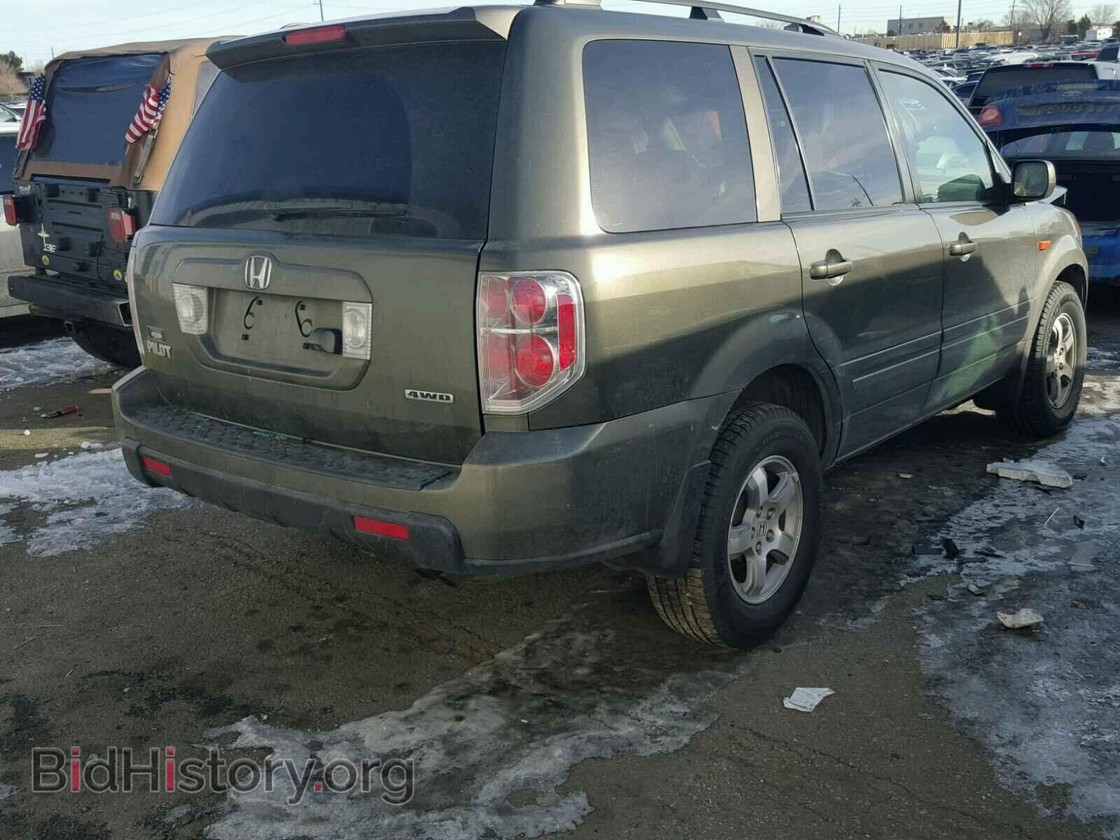 2006 HONDA PILOT - VIN: 2HKYF18786H515669 - Фото 4