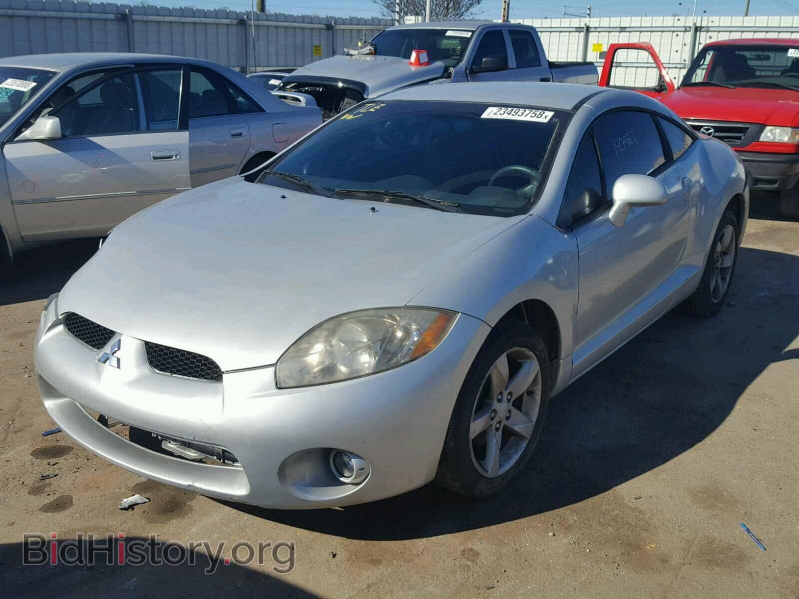 2006 MITSUBISHI ECLIPSE - VIN: 4A3AK34T26E012888 - Фото 2