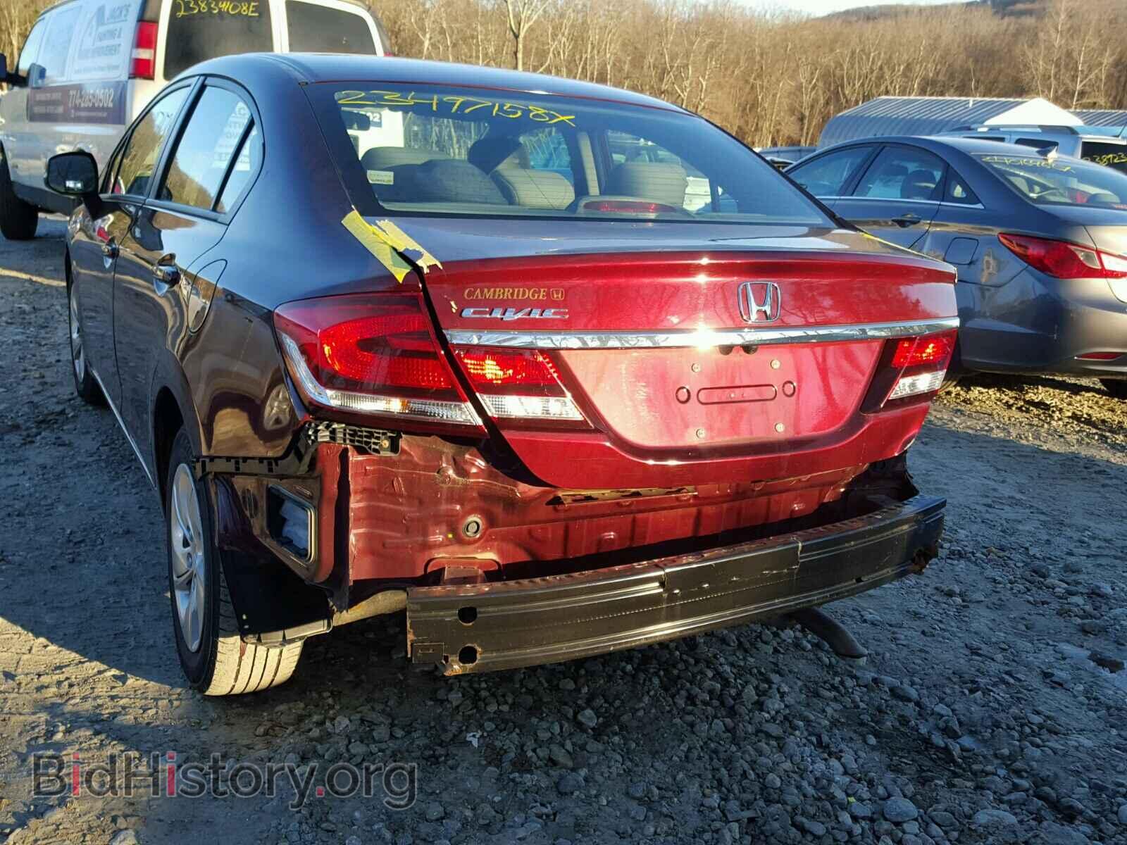 2013 HONDA CIVIC - VIN: 2HGFB2F55DH581498 - Фото 9