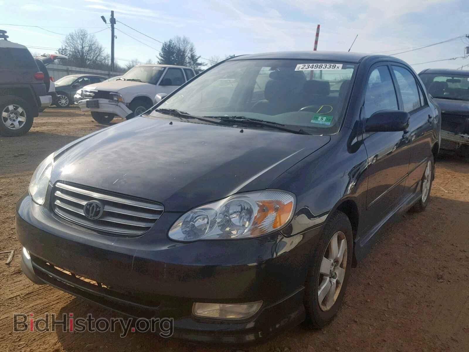 2003 TOYOTA COROLLA - VIN: 2T1BR32E03C162777 - Фото 2