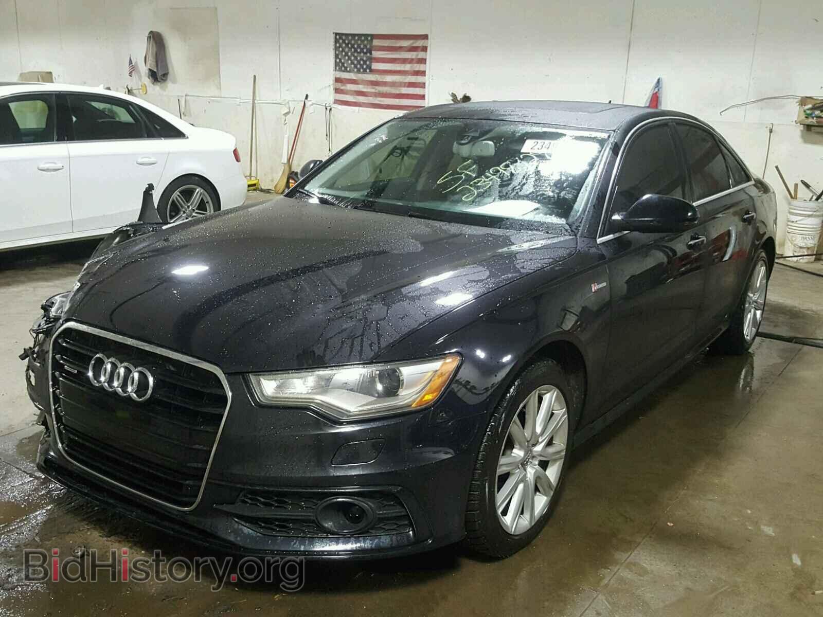 2012 AUDI A6 - VIN: WAUHGAFC7CN036357 - Фото 2