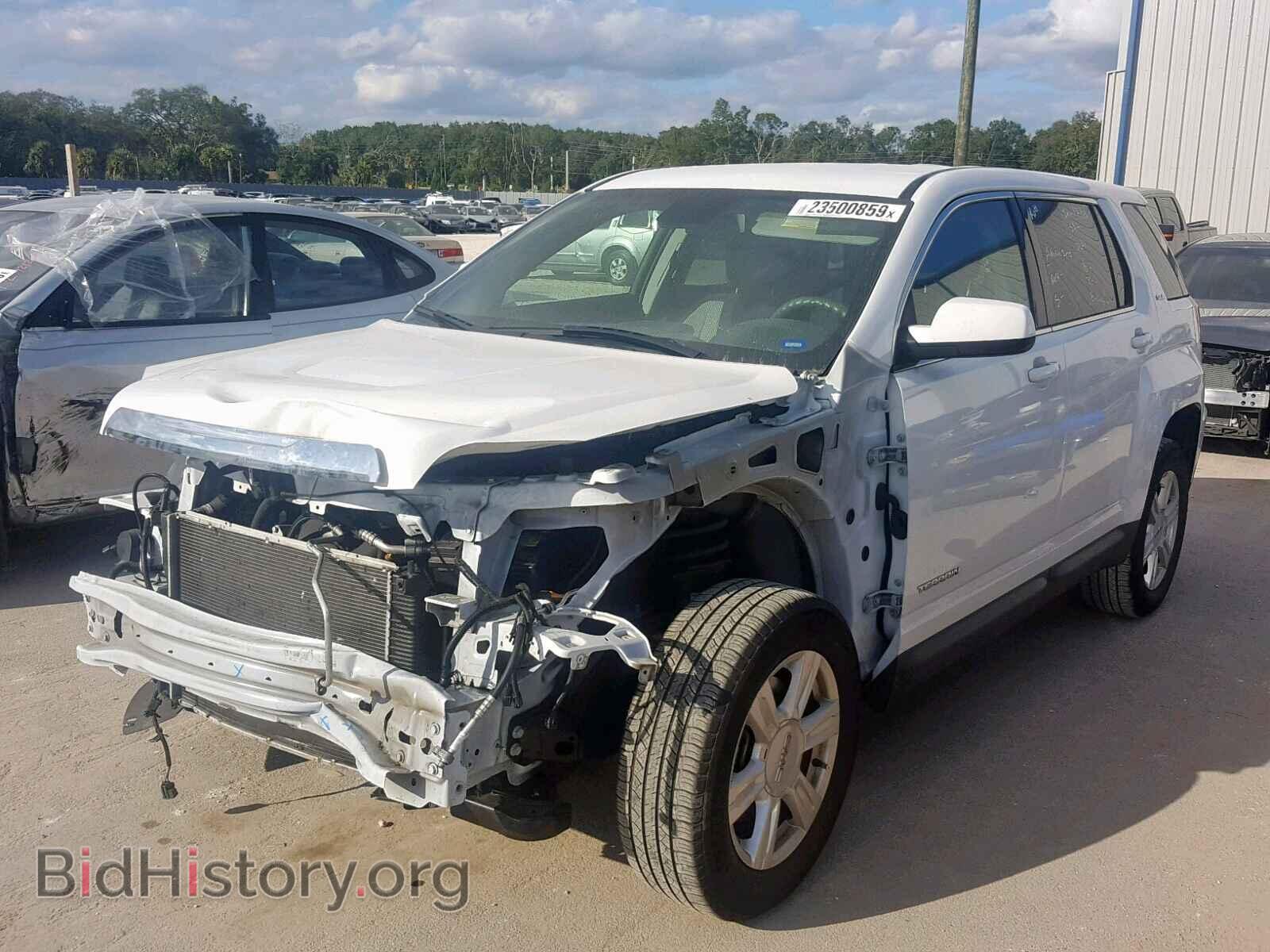 2016 GMC TERRAIN SL - VIN: 2GKALMEK5G6360206 - Фото 2