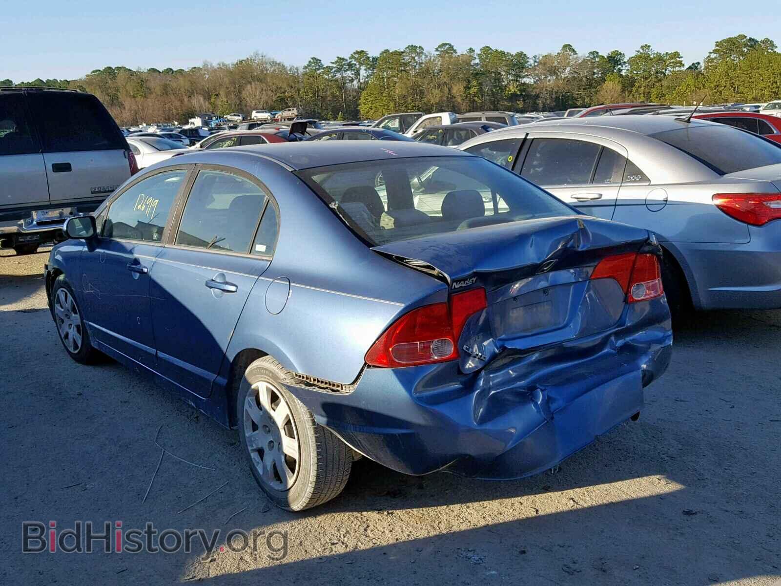 2008 HONDA CIVIC LX - VIN: 1HGFA16508L083473 - Фото 3